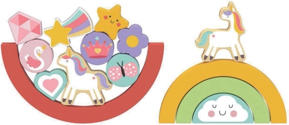 Puzzle di equilibrio Unicorno 2 in 1