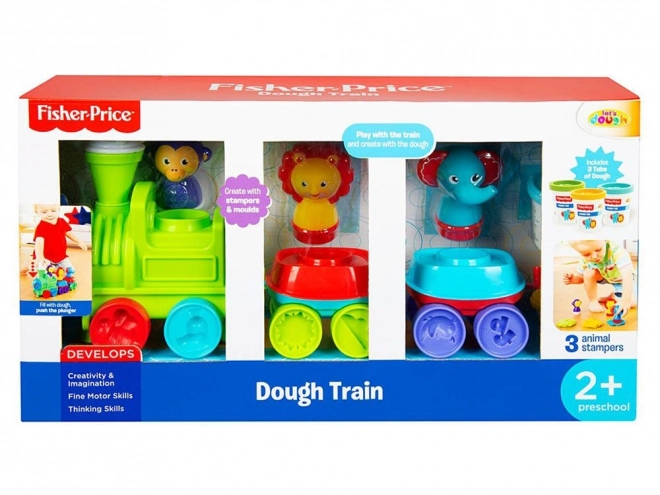 Treno Creativo con Pasta da Modellare Fisher Price