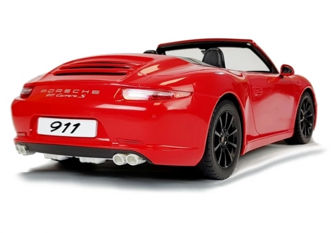 Auto R/C Porsche 911 Rastar 1:14 Rosso a distanza