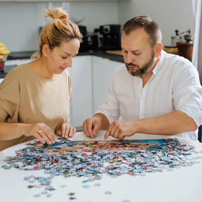 Puzzle Premium Plus Miasteczko Oia Santorini