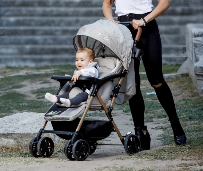 Passeggino sportivo April verde pastello