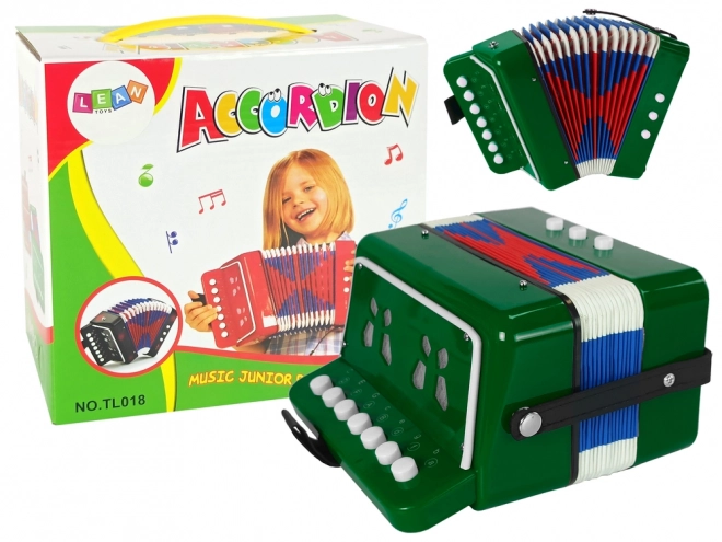 Fisarmonica per piccoli musicisti Verde