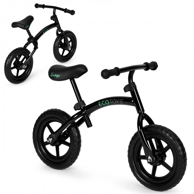 Bicicletta senza pedali per bambini ECOTOYS nera