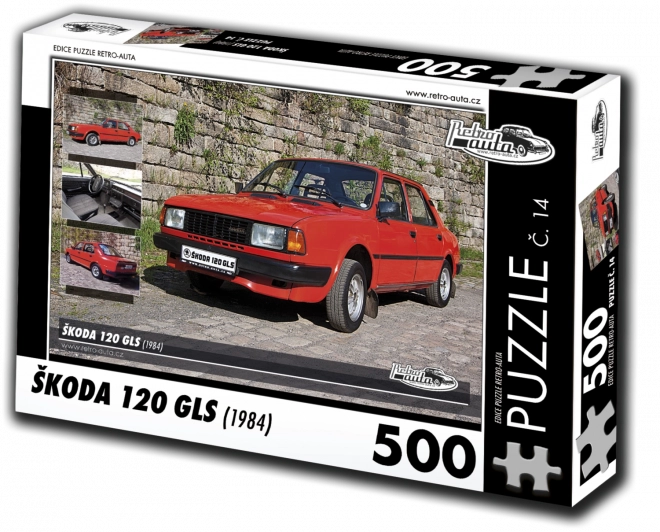 Puzzle Auto Retrò Škoda 120 GLS del 1984