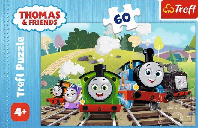 Puzzle 60 pezzi Thomas in viaggio