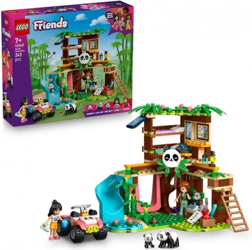 Lego Friends cura dei panda nella riserva