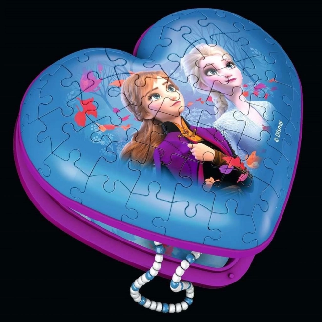 Puzzle 3D cuore Frozen 2