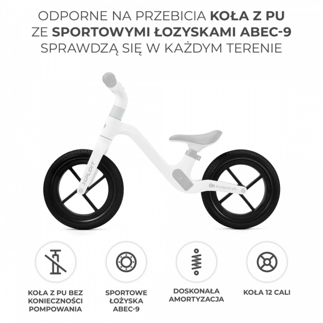 Bicicletta senza pedali Xploit Moonstone Silver