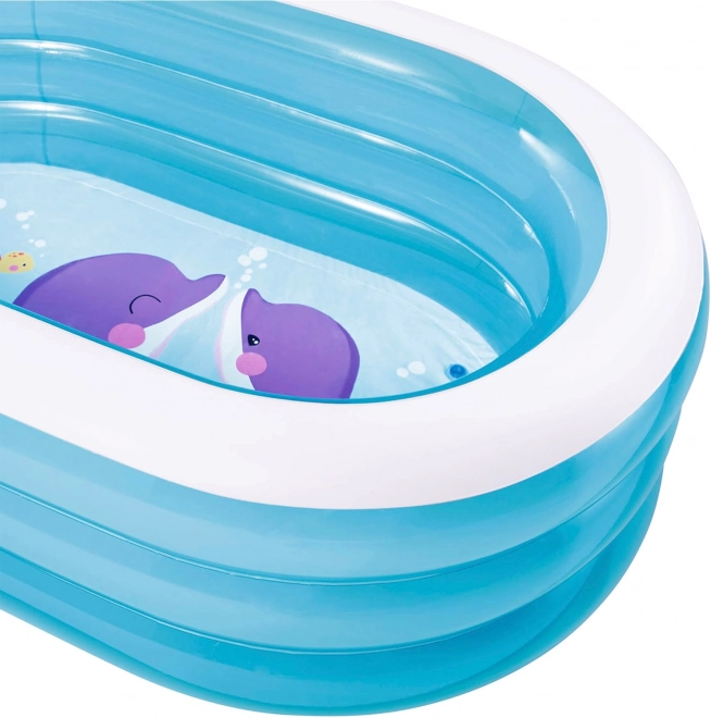 Piscina gonfiabile ovale per bambini da giardino