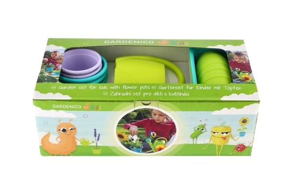 Set da giardino per bambini con vasi