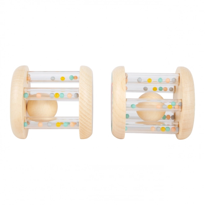 Sonaglio in legno per bambini con palline set 2 pezzi Small Foot