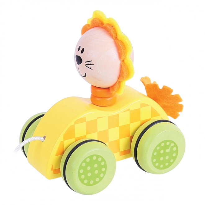 Giocattolo trainabile Leone di Bigjigs Toys