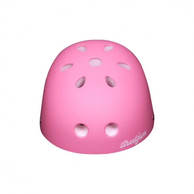 Casco protettivo rosa taglia S