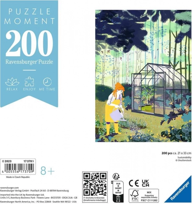 Puzzle momento Sostenibilità RAVENSBURGER 200 pezzi