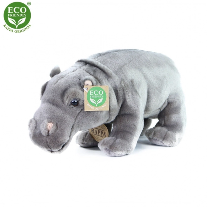 Ippopotamo di peluche Rappa eco-friendly 30 cm