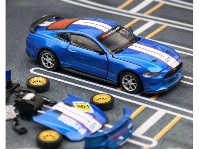 Set auto tuning metallico licenza Ford Mustang GT scala 1:42