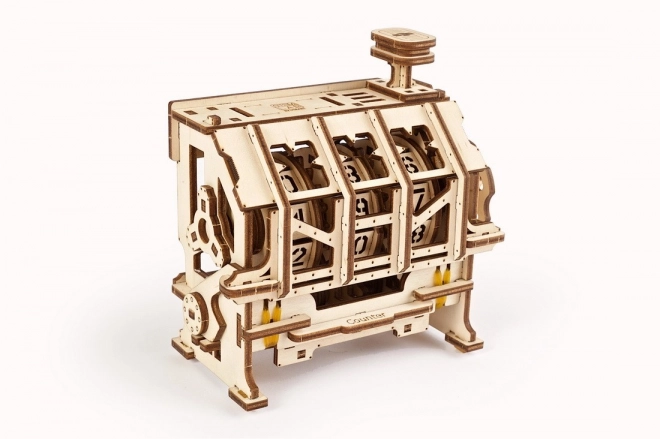 Puzzle meccanico in legno 3D Ugears conta-scatti STEM