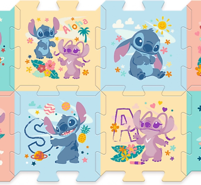 Puzzle in schiuma Lilo & Stitch per bambini