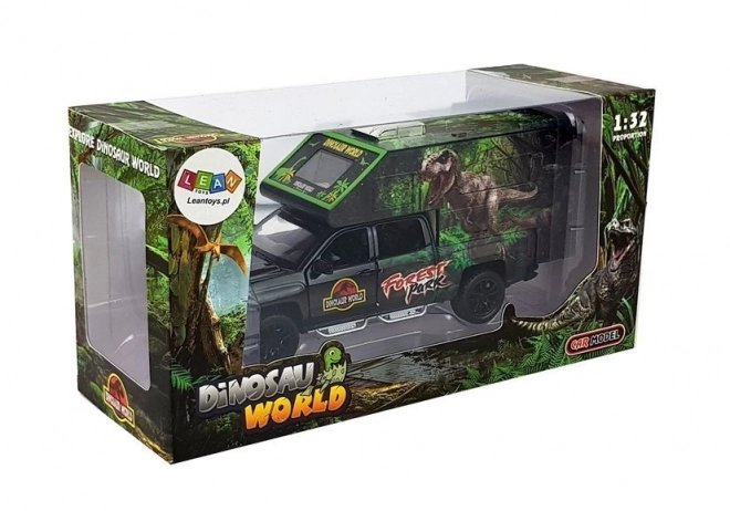 Camper con Dinosauri Nero