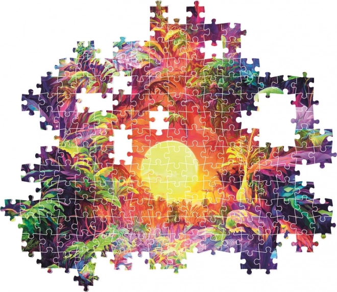 Puzzle ColorBoom: Alba nella giungla 500 pezzi