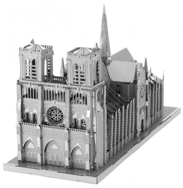 Puzzle 3D Metal Earth Cattedrale di Notre-Dame