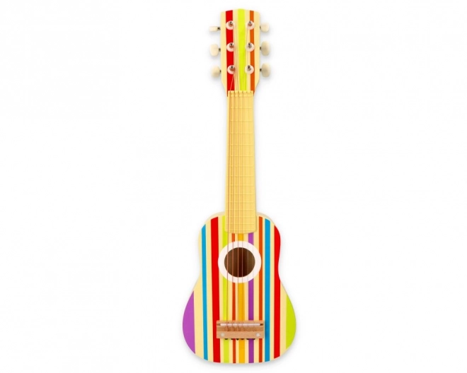 Chitarra Arcobaleno in Legno a 6 Corde