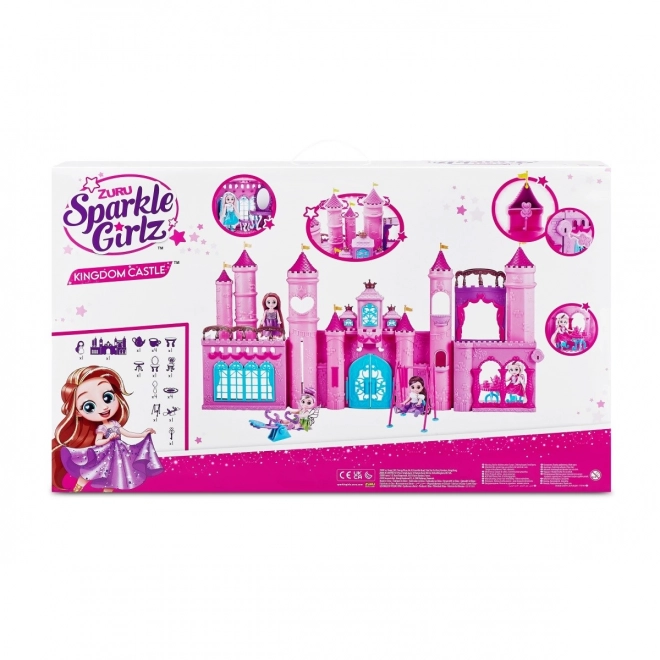 Playset castello reale con bambola Sparkle Girlz