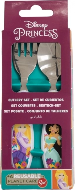 Set posate bambini Disney Principesse