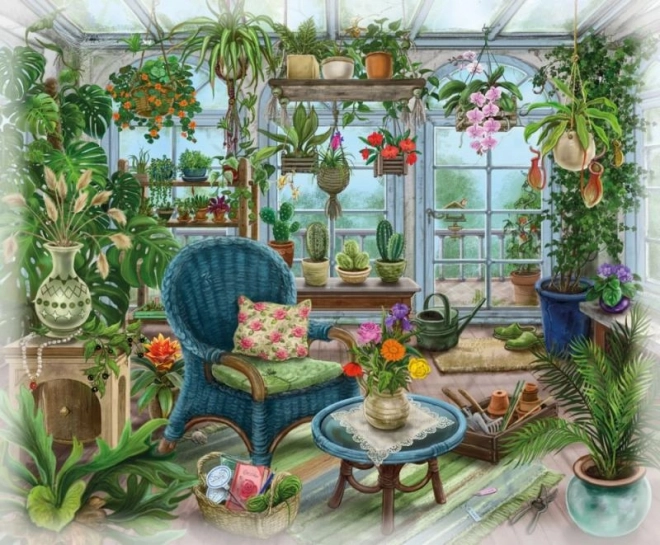 Ravensburger Escape Puzzle Casa Infestata 3: Nel Giardino d'Inverno 99 pezzi