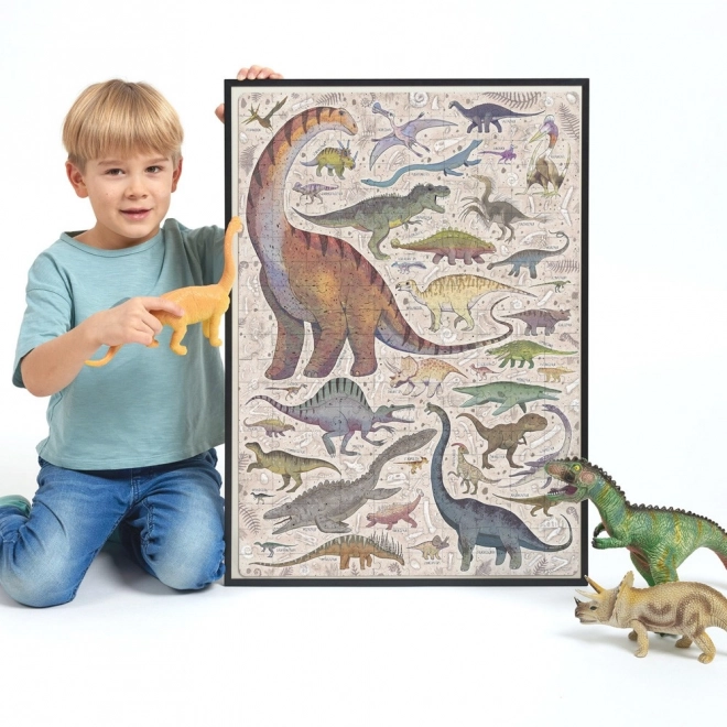 Puzzle 200 pezzi CzuCzu Dinosauri