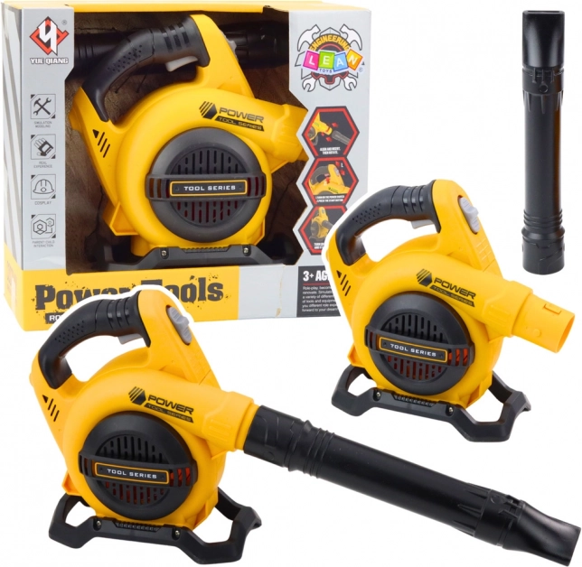 Soffiatore da giardino a batteria per bambini - giallo