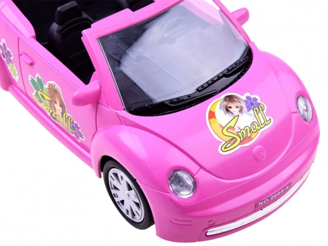 Auto telecomandata Beetle cabriolet rosa