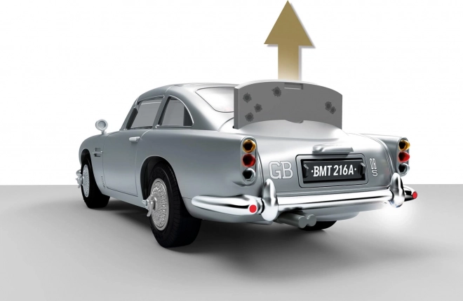 Set james bond aston martin db5 - goldfinger