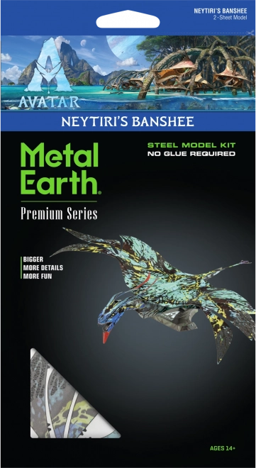 Puzzle 3D in metallo Avatar Banshee di Neytiri