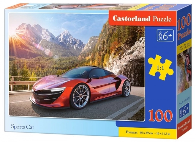 Puzzle 100 pezzi Auto Sportiva