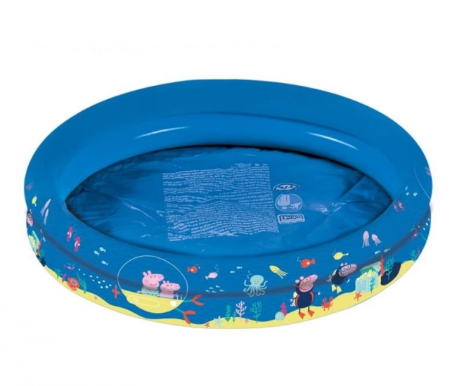 Piscina per bambini Peppa Pig con 2 anelli