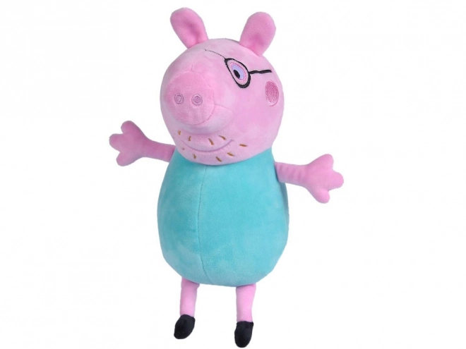 Set di peluche Peppa Pig George Mamma Papà nel Auto