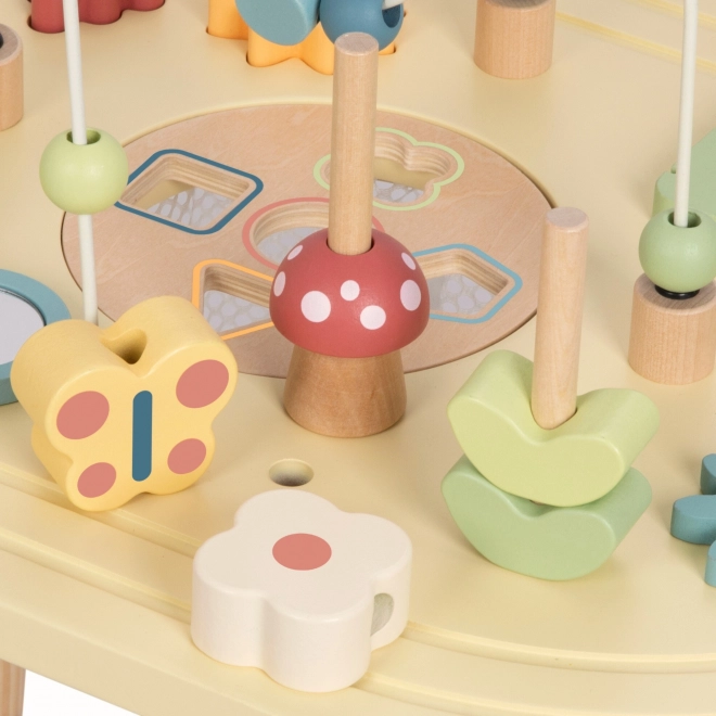 Tavolino di legno attività Safari TOOKY TOY