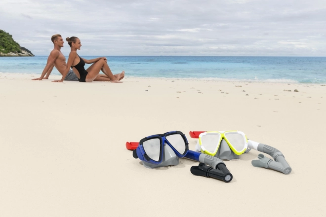 Set da immersione nero con maschera e snorkel Bestway