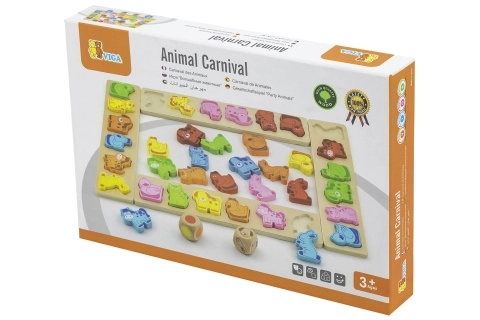 Gioco in legno - carnevale degli animali