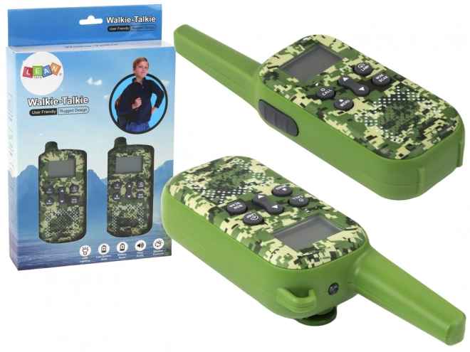 Walkie-talkie camo con portata di 3 km