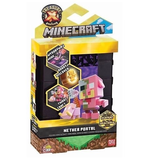 Figura Minecraft Portal Nether Treasure X