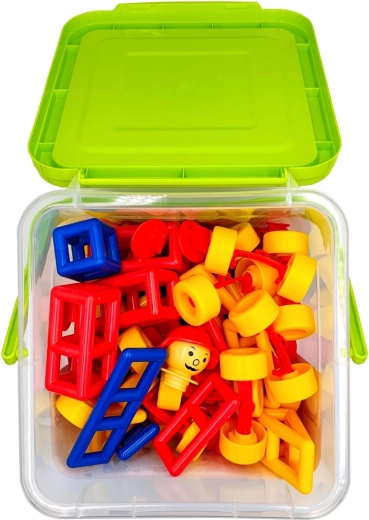 Pratica scatola contenitore per ordine e trasporto