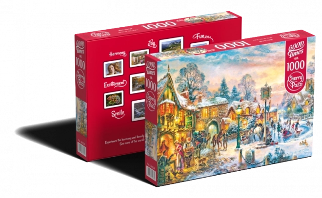 Puzzle Tramonto invernale 1000 pezzi