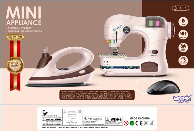 Set da Stiro Bambini WOOPIE con Musica e Luci