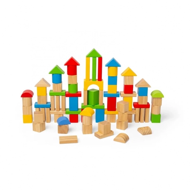 Bigjigs Toys prime costruzioni in legno e inserto in tamburo