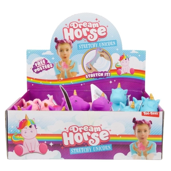 Unicorno antistress in silicone 10cm