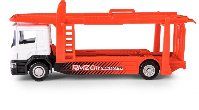 Vettore a due livelli per tre macchinine