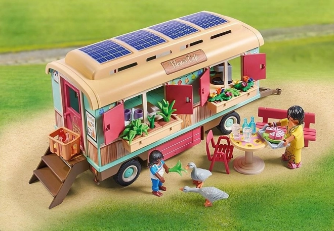 Accogliente carrozza caffetteria PLAYMOBIL