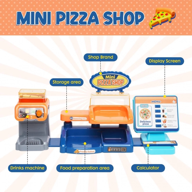 Set da gioco Dětská Mini Pizza Shop